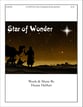 Star of Wonder SATB choral sheet music cover